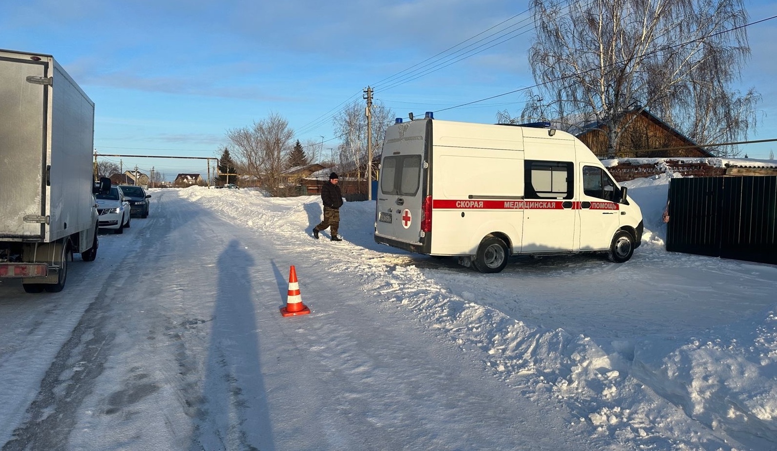 В Омской области «газель» сбила 8-летнего мальчика, стоявшего на дороге |  Происшествия