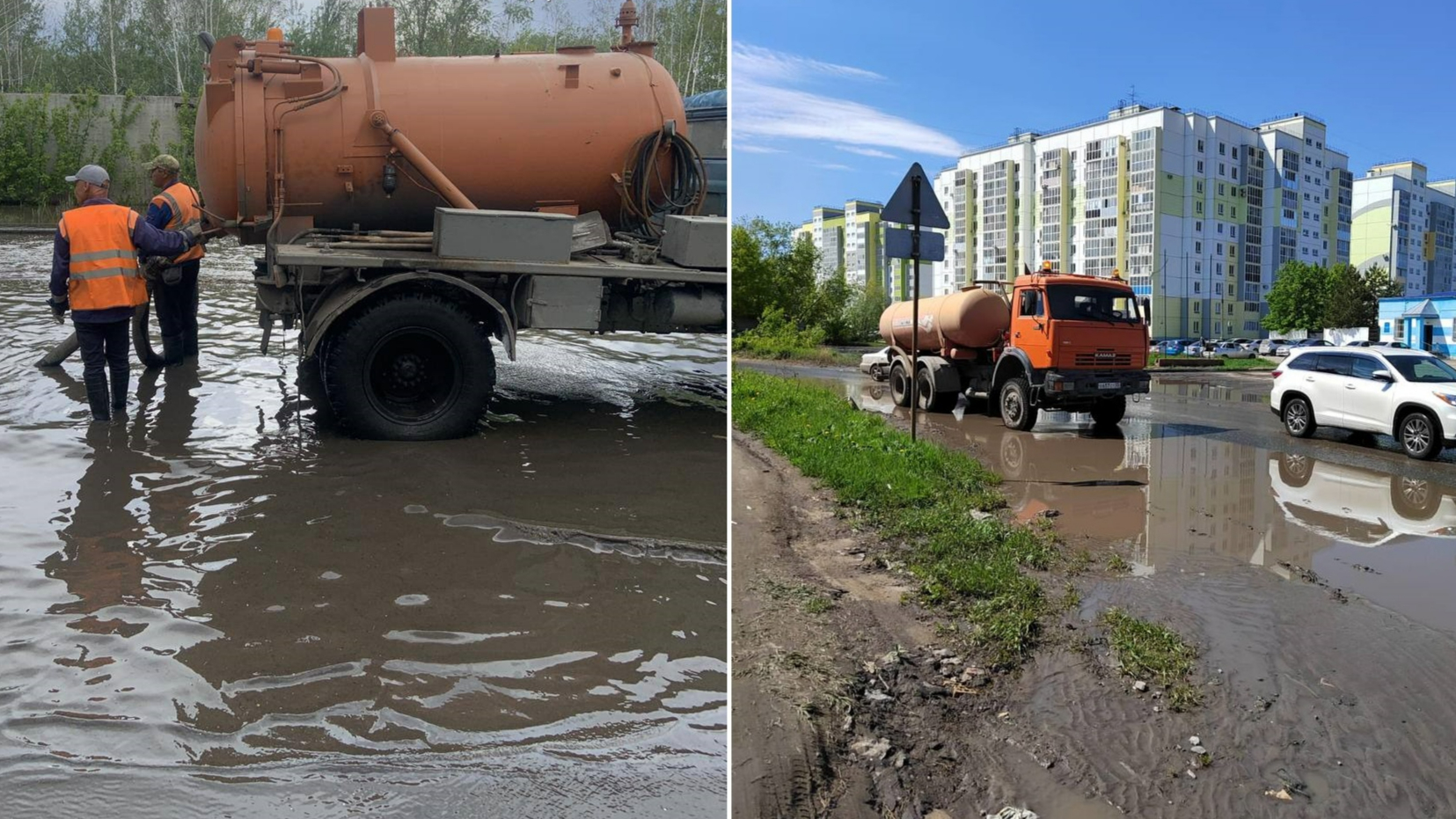 Омичка неожиданно обнаружила на своей земле стройгородок для ремонта трассы  | Общество