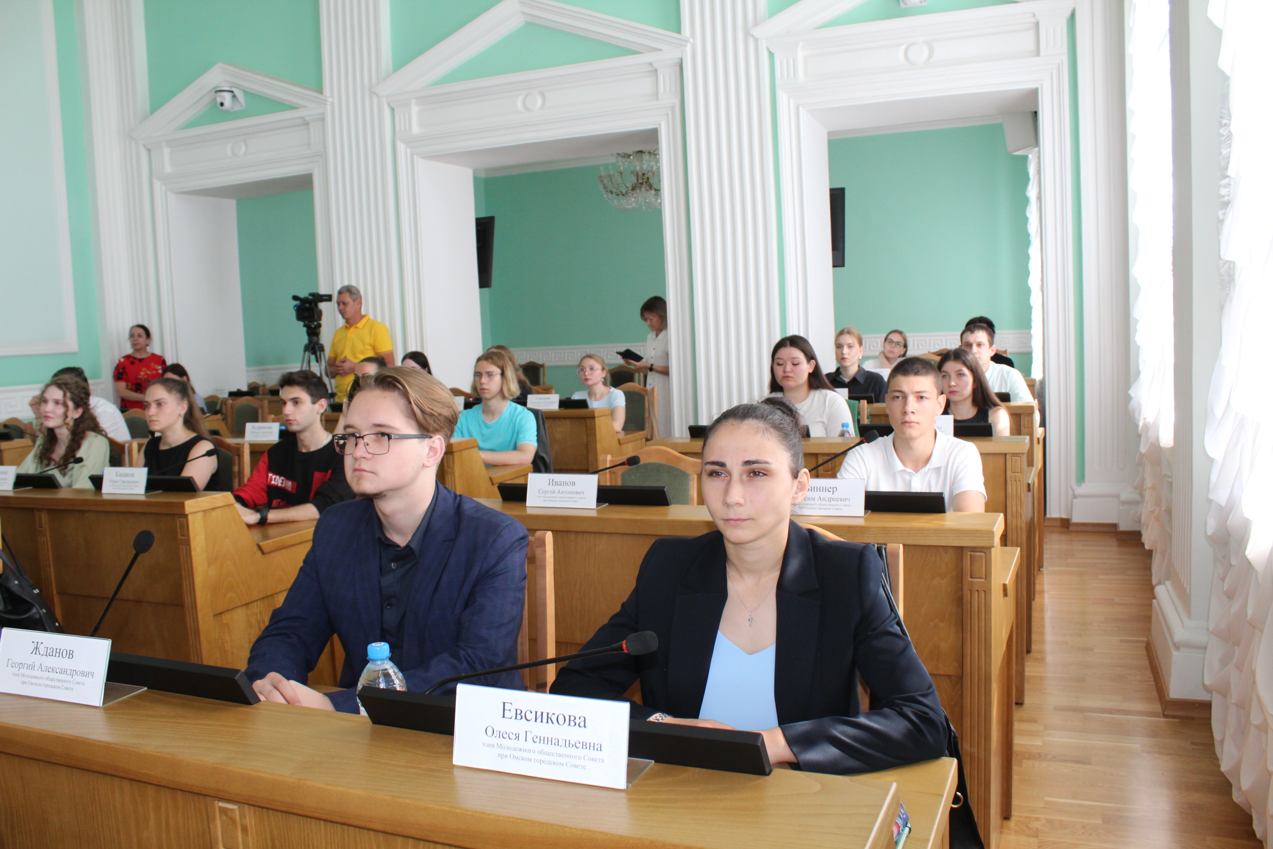 В Омске Молодежный совет выбрал председателя | Политика