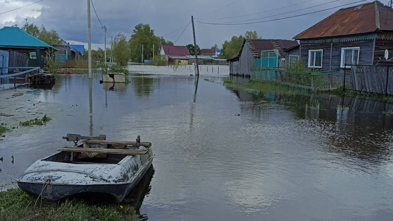 Паводок на юге Омской области идет на спад | Общество