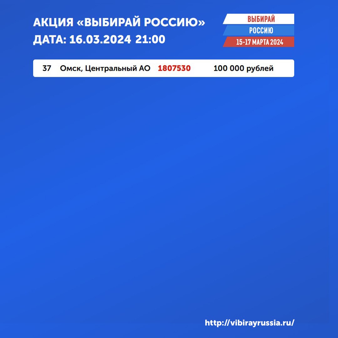 Стало известно, кто выиграл машину и квартиру в акции «Выбирай Россию» |  Общество